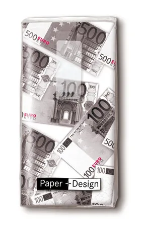 Taschentücher - Euroscheine