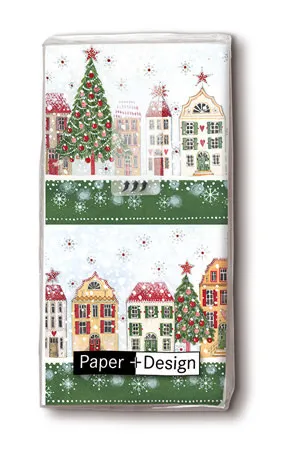 Taschentücher - Weihnachtsstadt Taschentücher - Weihnachtsstadt