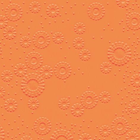 Cocktail napkins - Moments Uni orange