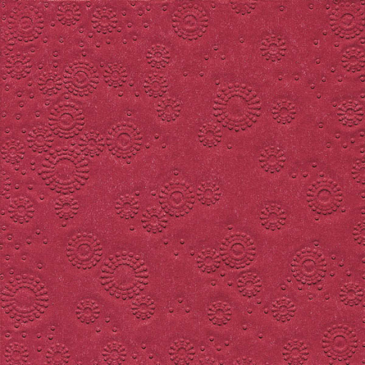 Cocktail napkins - Moments Uni bordeaux