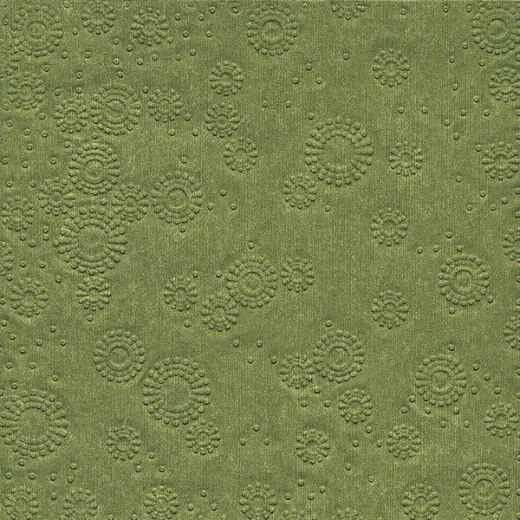 Cocktailservietten - Moments Uni moosgrün