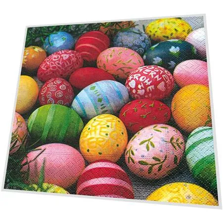 Servietten - Bunte Eier