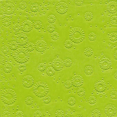 Napkins embossed - Moments Uni kiwi