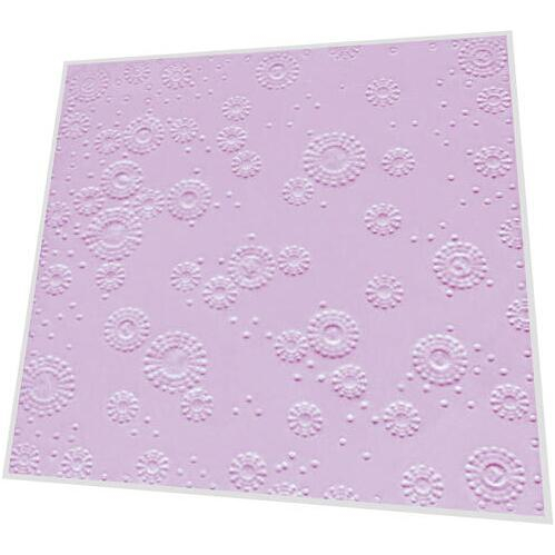 Napkins embossed - Moments Uni lavender