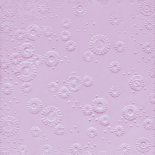 Napkins embossed - Moments Uni lavender