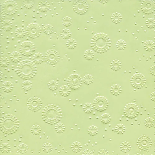 Servietten mit Prägung - Moments Uni minzgrün