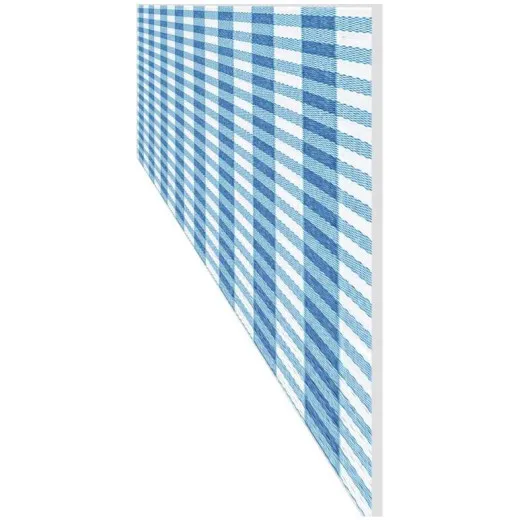 Büfettservietten kariert blau - Vichy
