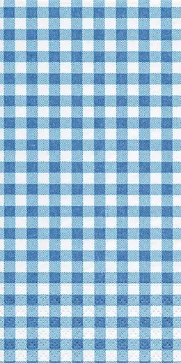 Büfettservietten kariert blau - Vichy