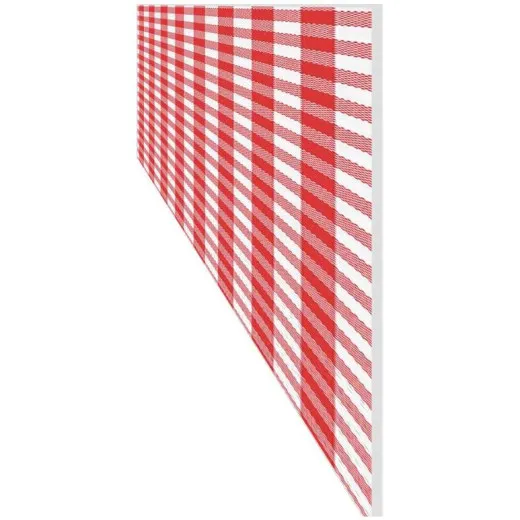 Büfettservietten kariert rot - Vichy