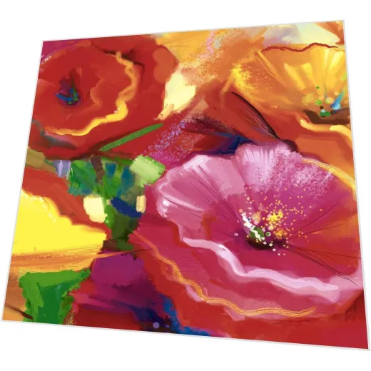 Cocktailservietten - Abstrakte Blumen