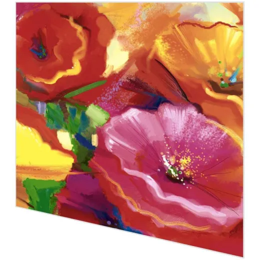 Cocktailservietten - Abstrakte Blumen