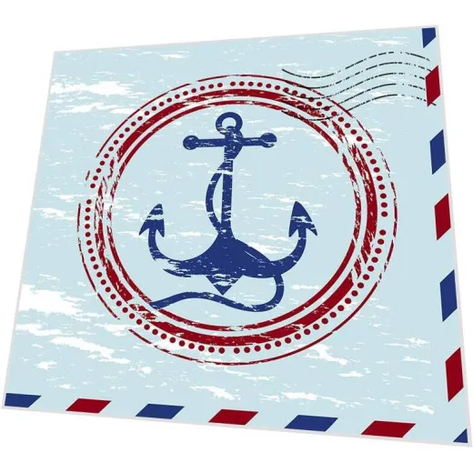 Cocktailservietten - Anker