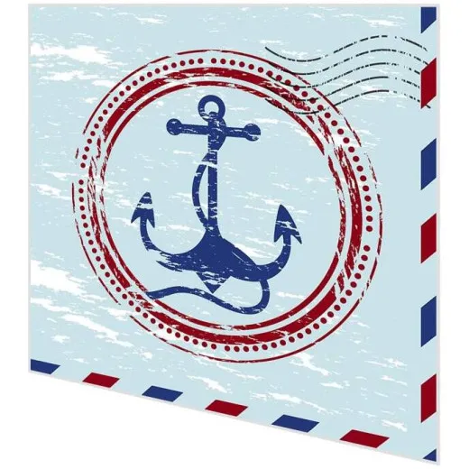 Cocktailservietten - Anker