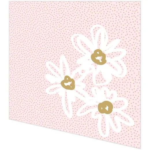 Cocktailservietten - Blühendes Muster