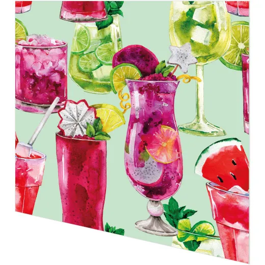 Cocktailservietten - Bunte Cocktails