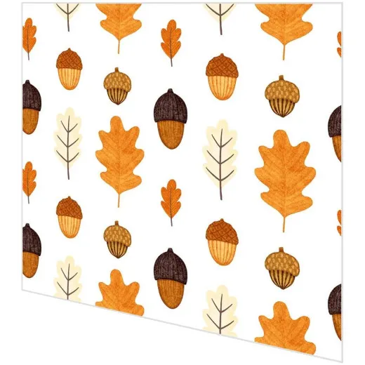 Cocktailservietten - Eicheln und Blätter