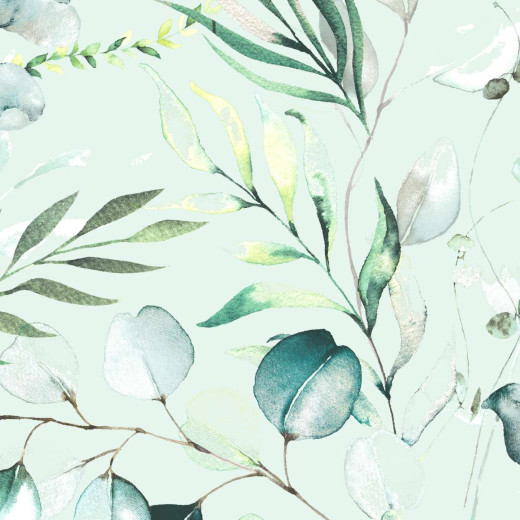 Cocktail napkins - Eucalyptus green