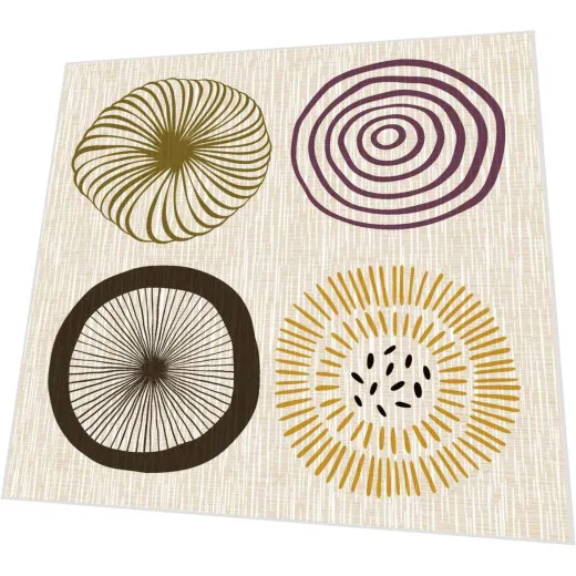 Cocktailservietten - Formen der Natur