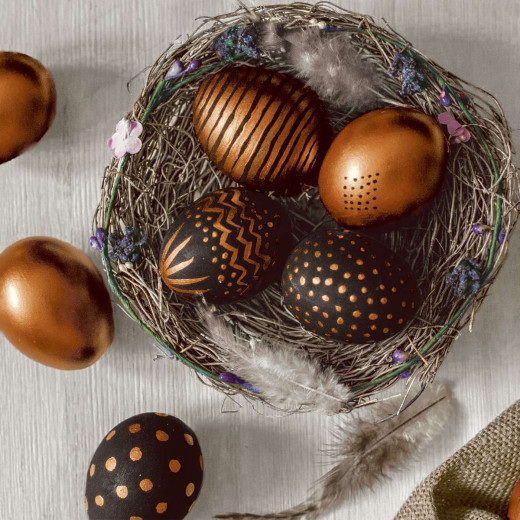 Cocktail napkins - Golden Nest