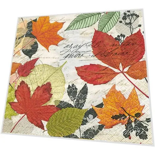 Cocktailservietten - Herbarium