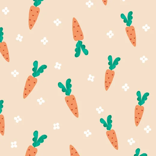 Cocktail napkins - Carrot Charm Cocktail napkins - Carrot Charm