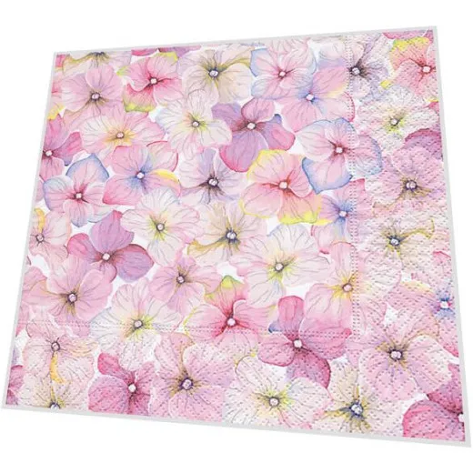 Cocktailservietten - Kleine Blüten