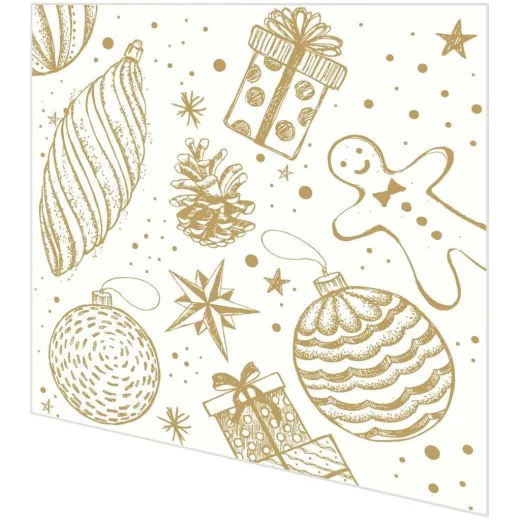 Cocktailservietten - Kugelsinfonie