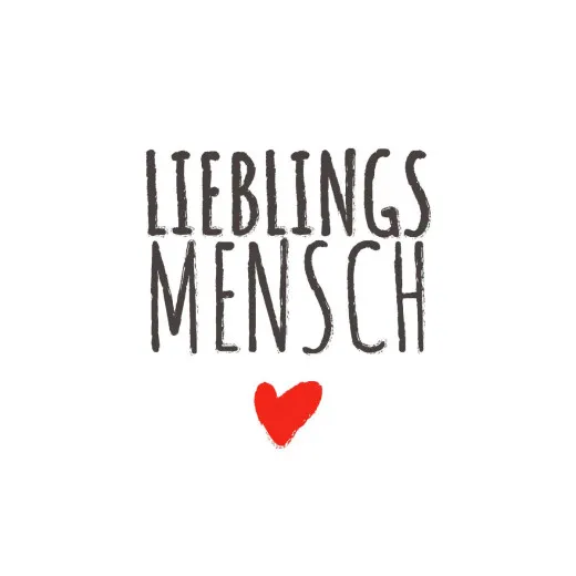 Cocktailservietten - Lieblingsmensch