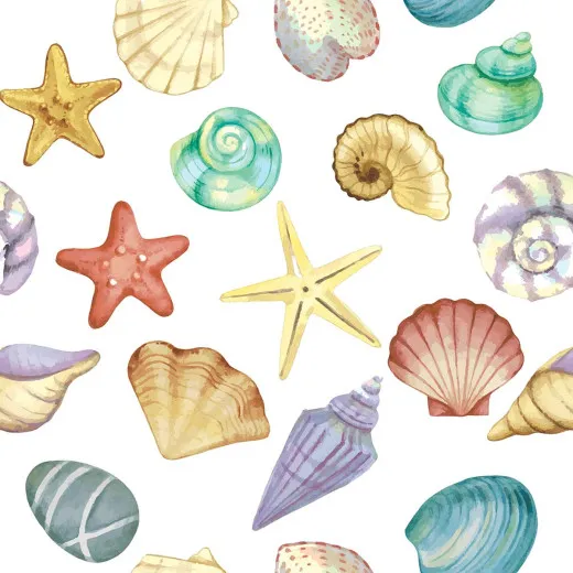 Cocktail napkins - Seashore