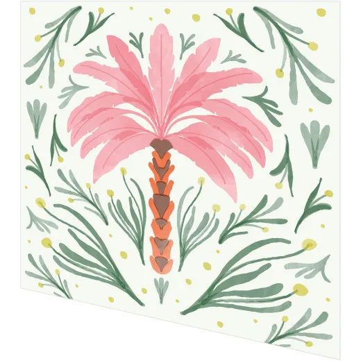 Cocktailservietten - Palmenmuster