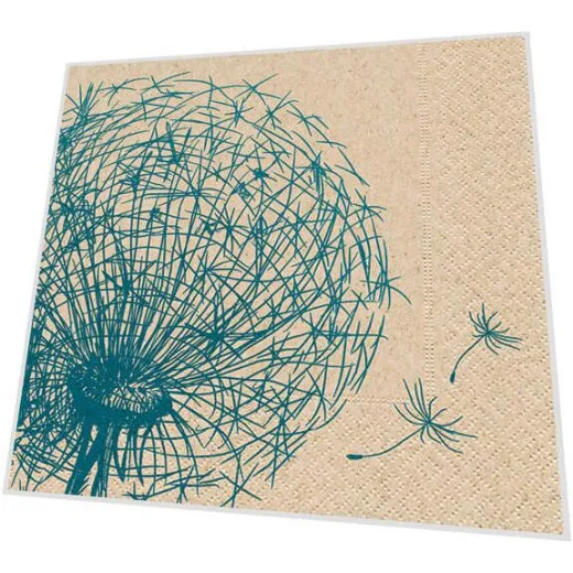 Cocktailservietten - Pusteblume - 100% Recycling