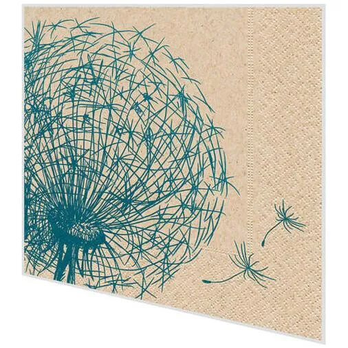 Cocktailservietten - Pusteblume - 100% Recycling