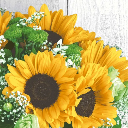 Cocktailservietten - Sonnenblumen Cocktailservietten - Sonnenblumen