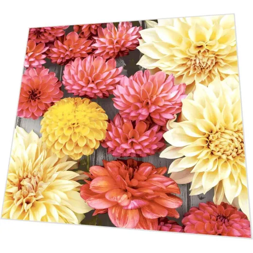 Cocktailservietten - Zarte Dahlien