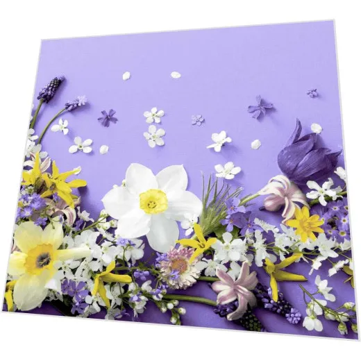 Cocktail napkins - Soft spring lilacs