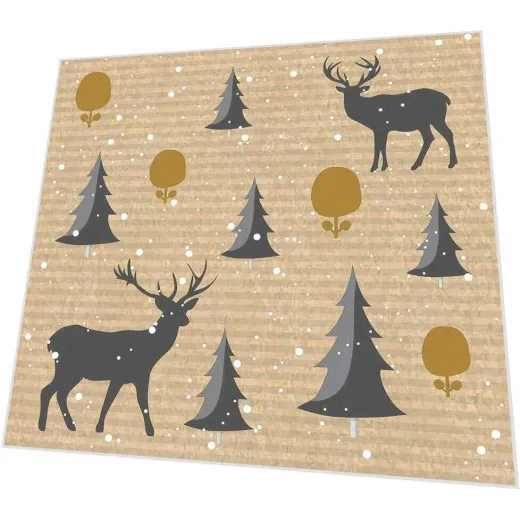 Dinner napkins - Deer Forest - DUNILIN