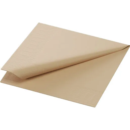Duni Servietten - Natürliches Braun - Bio - Ohne Farbstoff - 33 x 33 cm Duni Servietten - Natürliches Braun - Bio - Ohne Farbstoff - 33 x 33 cm