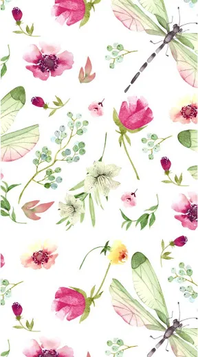 Gästetücher - Sommerfeld mit Libellen Gästetücher - Sommerfeld mit Libellen