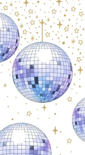 Guest towels - Disco ball Guest towels - Disco ball
