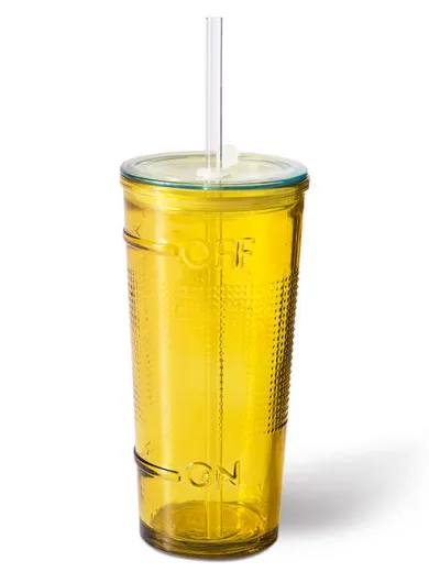 Glass to go - on-off yellow