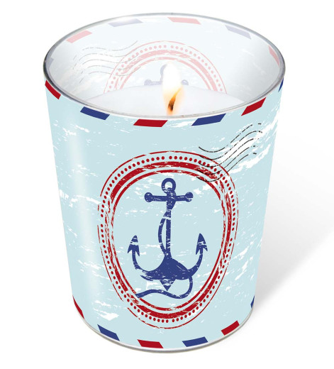 Candle in a glass - Anchor
