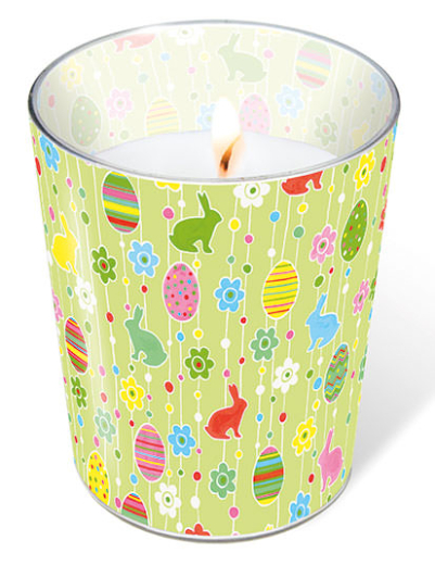 Candle in a glass - Easter pleasure