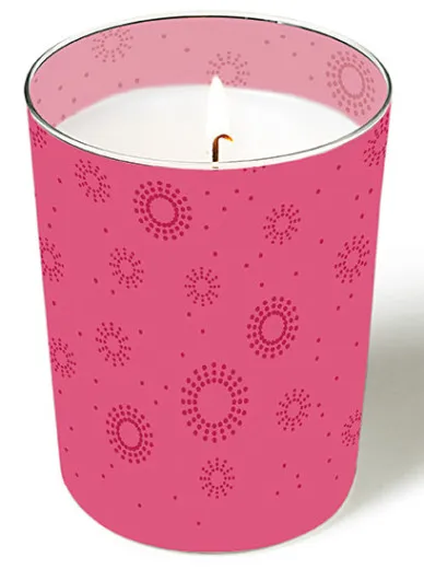 Candle in a glass - Moments Uni pink Candle in a glass - Moments Uni pink