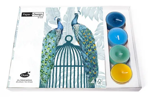 Kombibox - Pfauen Kombibox - Pfauen