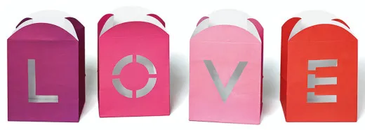 Lichtertaschen - Love