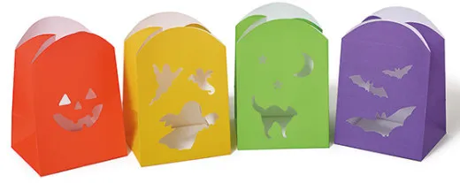 Lichtertaschen - Halloween
