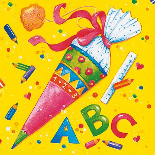 Napkins - First day at school