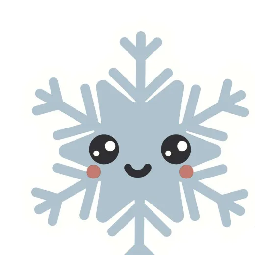 Napkins punched Happy Snow Napkins punched Happy Snow