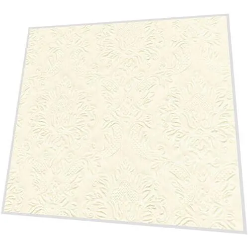 Cocktailservietten - Moments Ornament creme