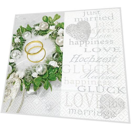 Servietten - Glück und Liebe